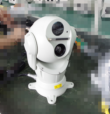 زوم اپتیکال 30X گنبد دوربین دوگانه حرارتی دوربرد Ptz دوربین حفاظت در برابر IP66
