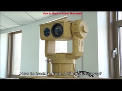 دوربین مداربسته امنیتی برد بلند سیستم نظارت حرارتی درجه نظامی PTZ